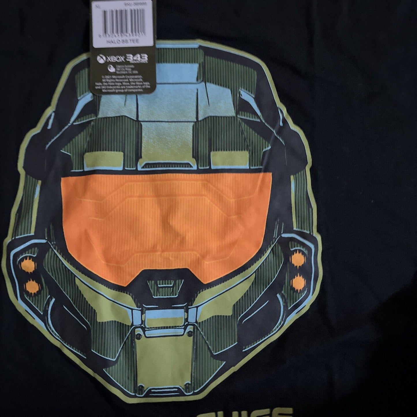 Official Halo Master Chief Shirt X Large NEW