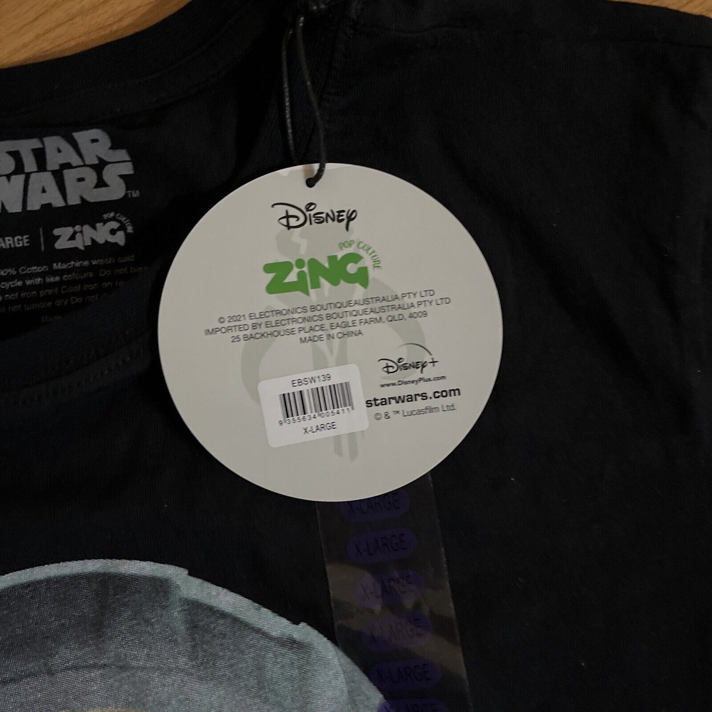 Official Star Wars Mandalorian The Child Shirt X Large NEW