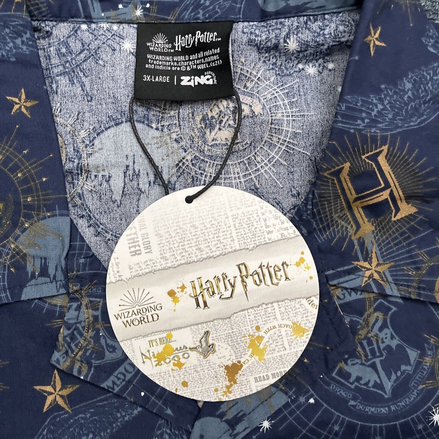 Official Harry Potter Constellation T-Shirt 3X Large 3XL NEW