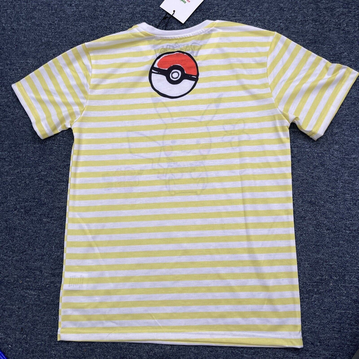 Official Pokemon Pikachu Summer Kids T-Shirt Size 12 NEW