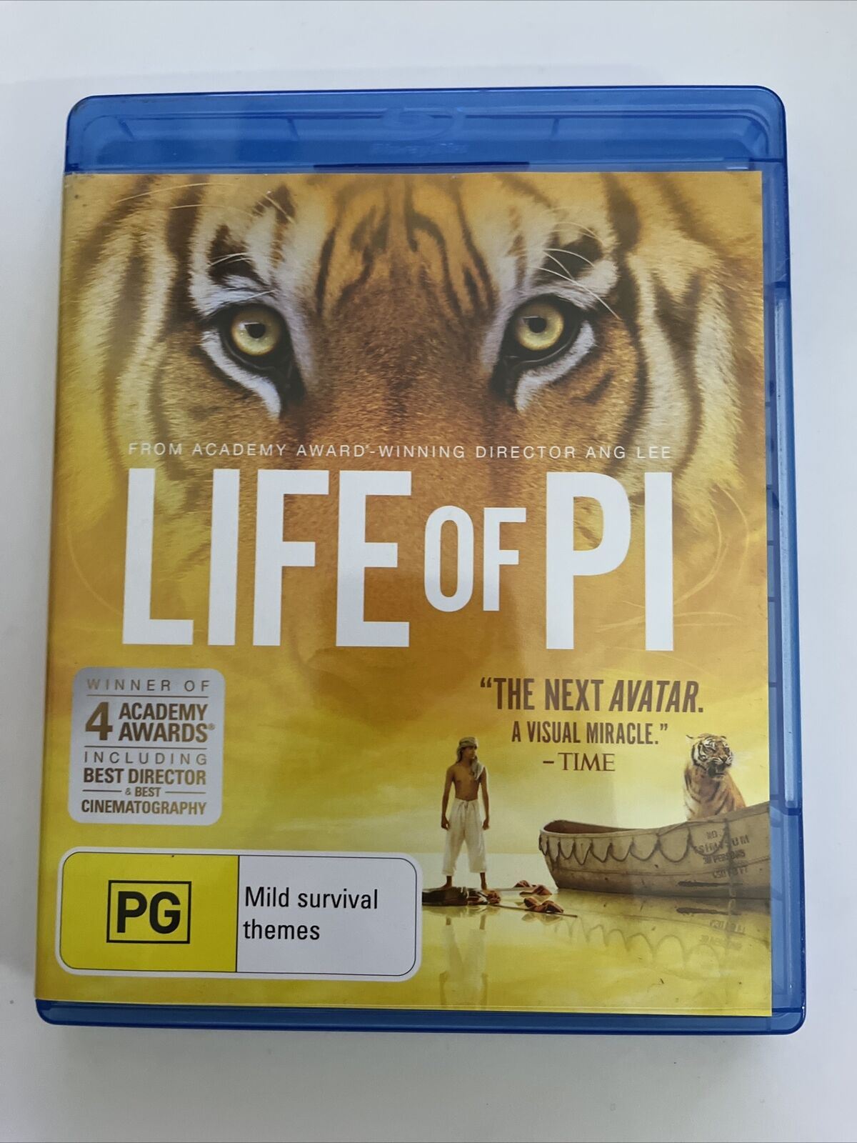 Life Of Pi (Blu-ray, 2012) Suraj Sharma, Irrfan Khan. Region B
