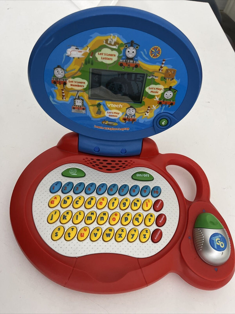 Genuine Thomas Tank & Friend Learn & Explore Laptop – Retro Unit