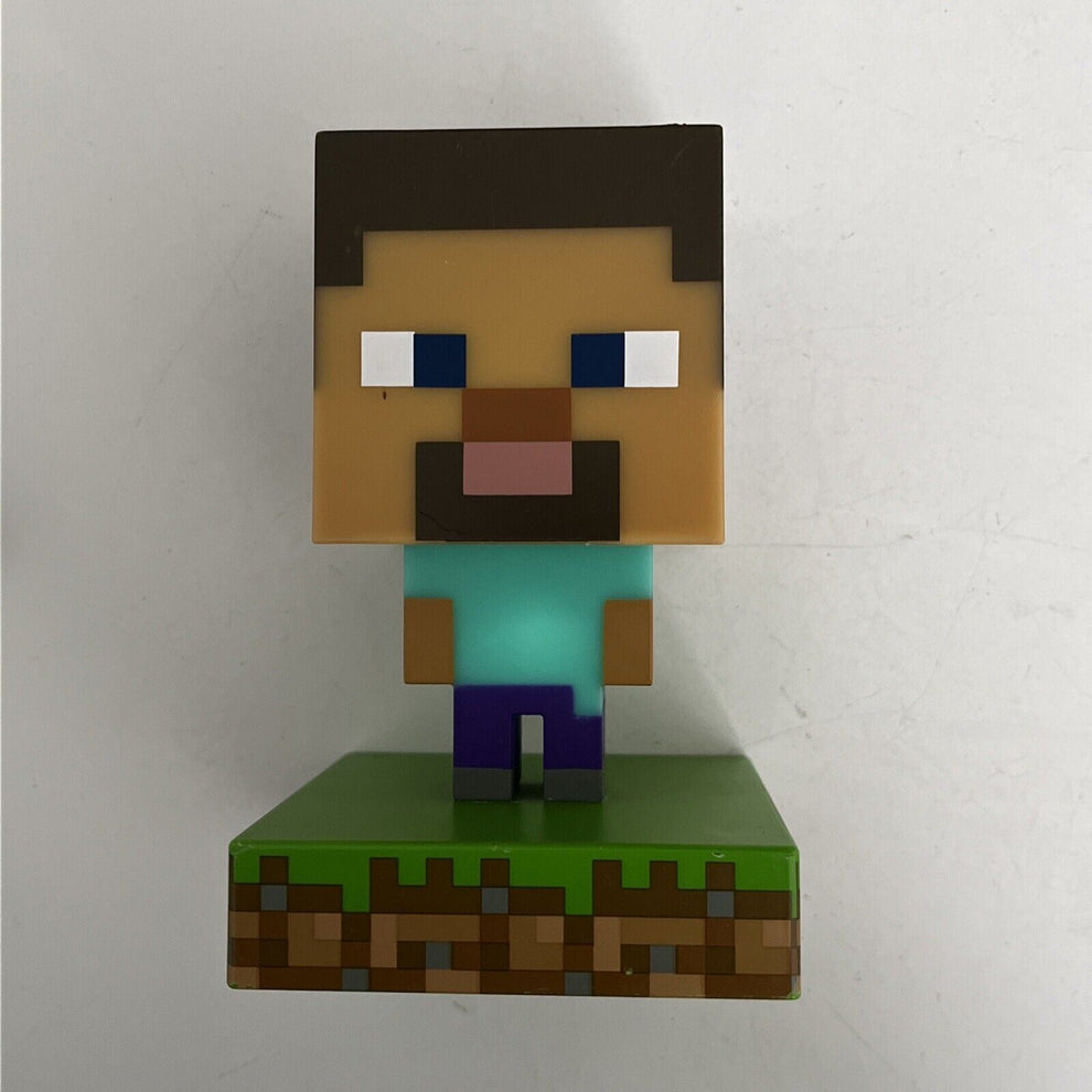 Official Minecraft Steve Icon Light – Retro Unit