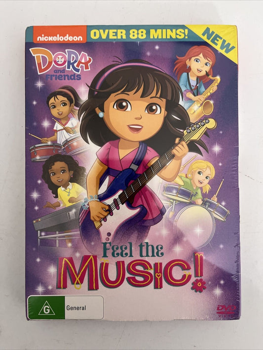 *New Sealed* Dora & Friends - Feel The Music! (DVD, 2015) Region 4