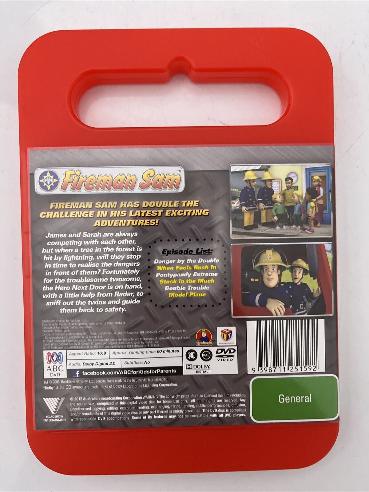 3x Fireman Sam - Best of, Danger by the Double, Pirates Pontypandy DVD Region 4