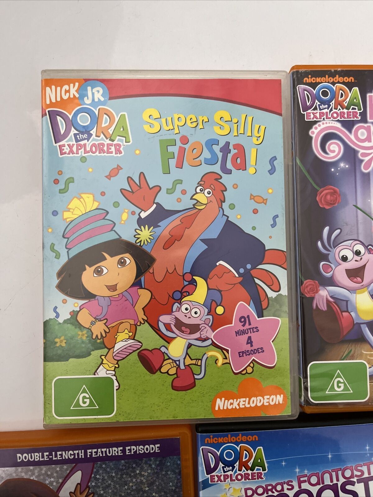 7x Bulk Lot Dora the Explorer DVD Region 4