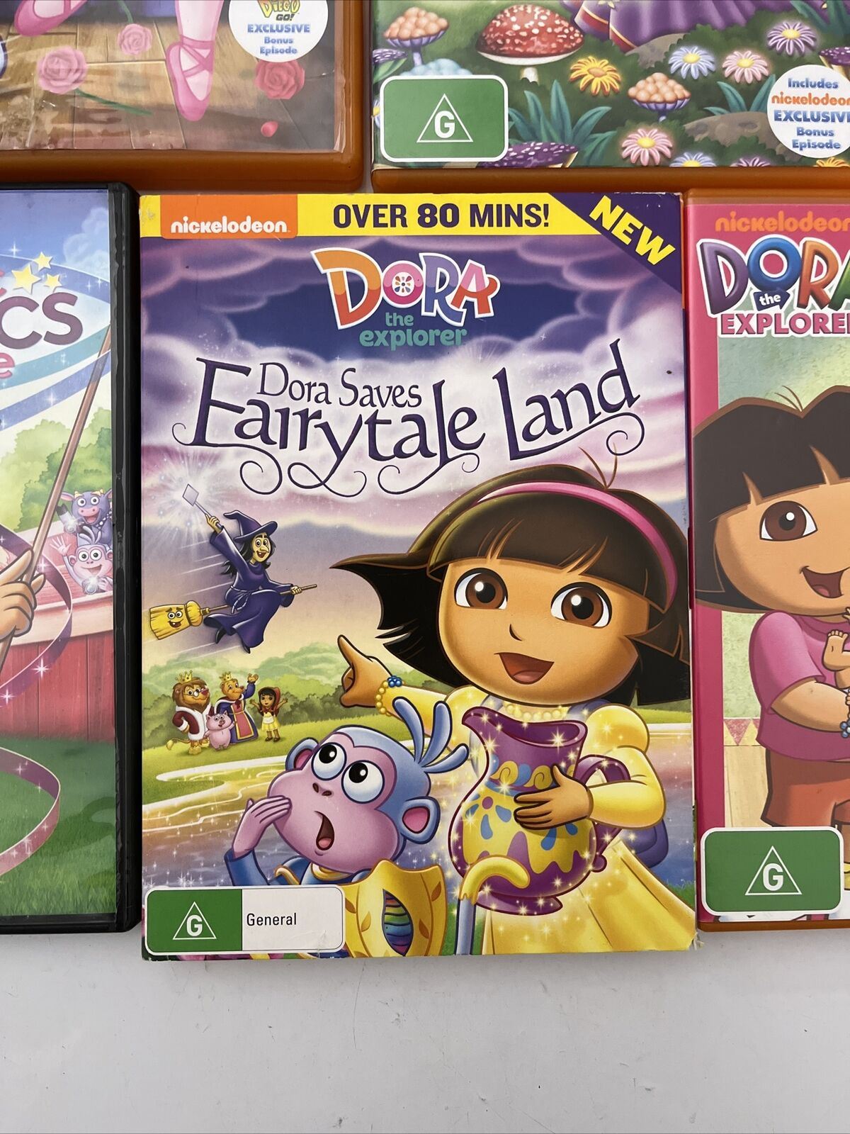 7x Bulk Lot Dora the Explorer DVD Region 4