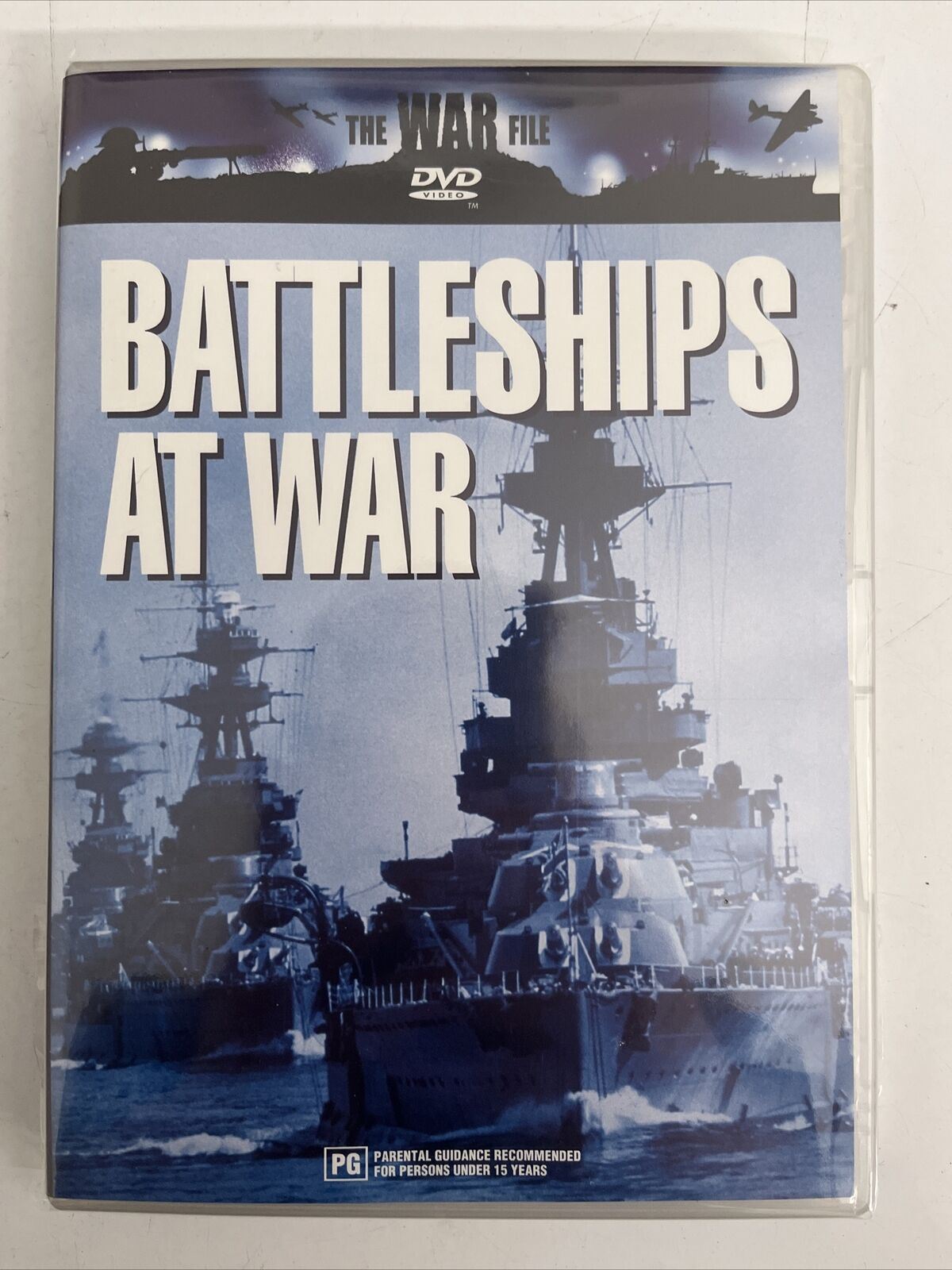 The War File - Battleships At War (DVD) Documentary. Region free NEW