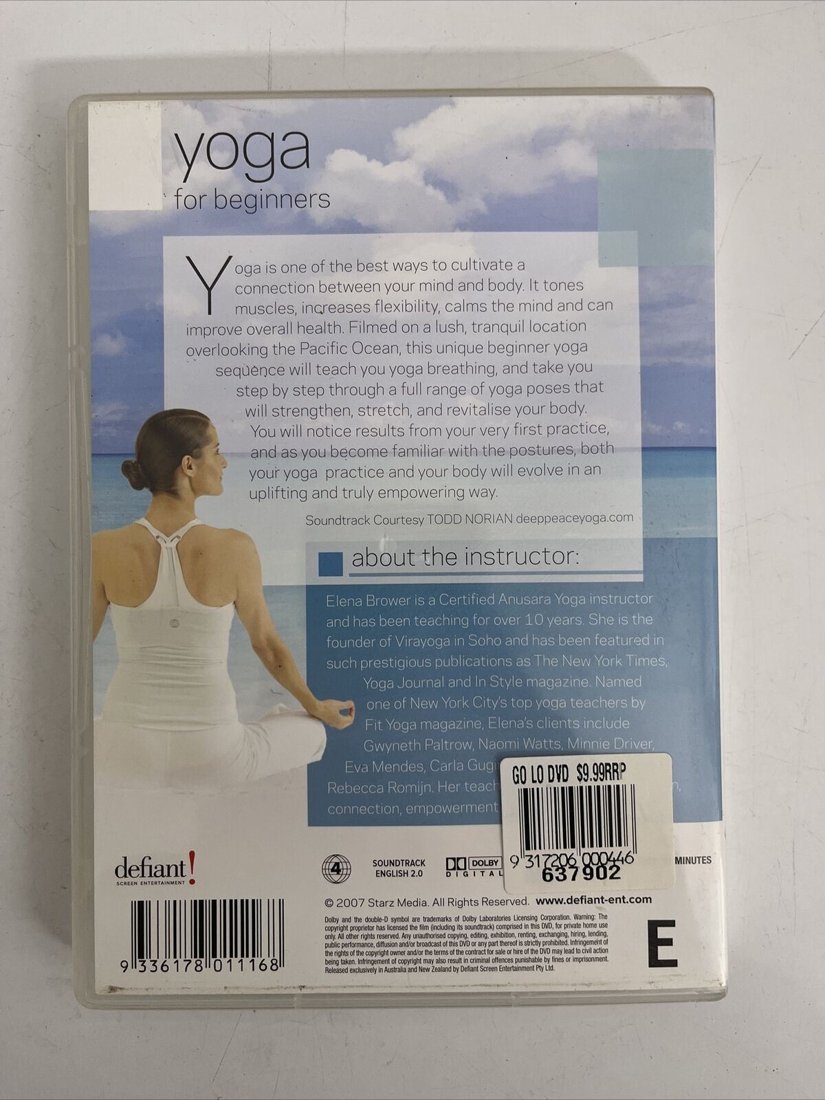 Element Yoga For Beginners (DVD, 2008) The Mind And Body Experience