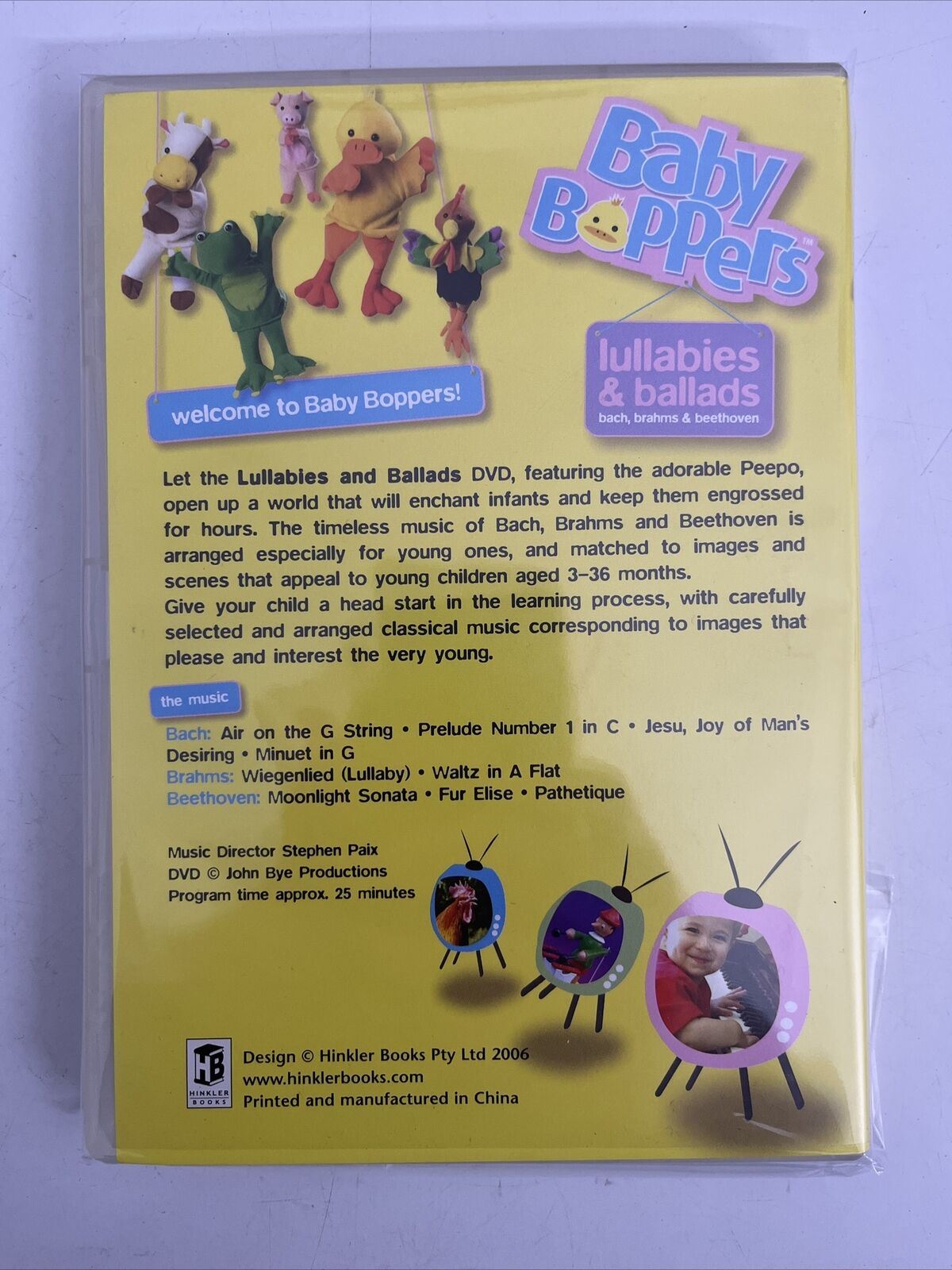 Baby Peppers - Lullabies & Ballads DVD