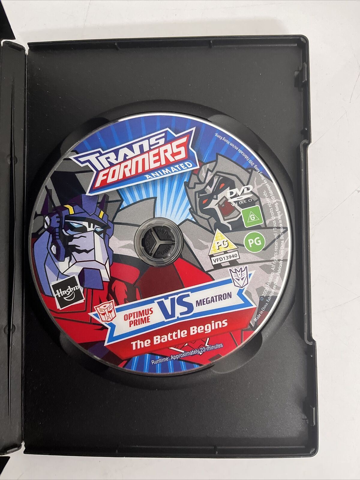 Transformers Animated - The Battle Begins (DVD) Region 4