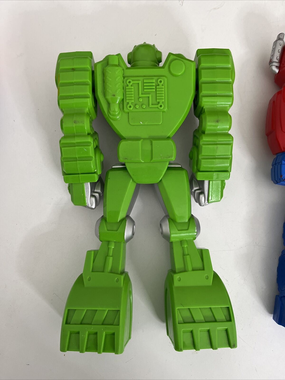 3x Hasbro Transformers Optimus Prime, Heatwave, Rescuebot Figures 2017