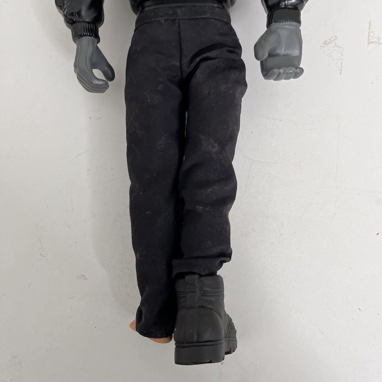 Hasbro Action Man Security Defence Figure 1999 29cm missing 1 Boot Vintage Toy