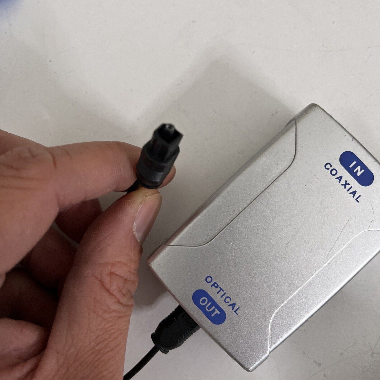 Convert Coaxial Composite In to Optical Out