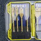 Ferrex 7 Piece Titanium Coated Flat Bit Set NEW