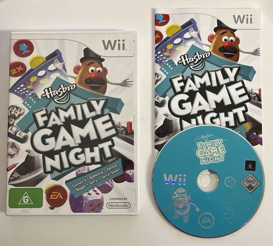 Hasbro Family Game Night - Nintendo Wii PAL Game