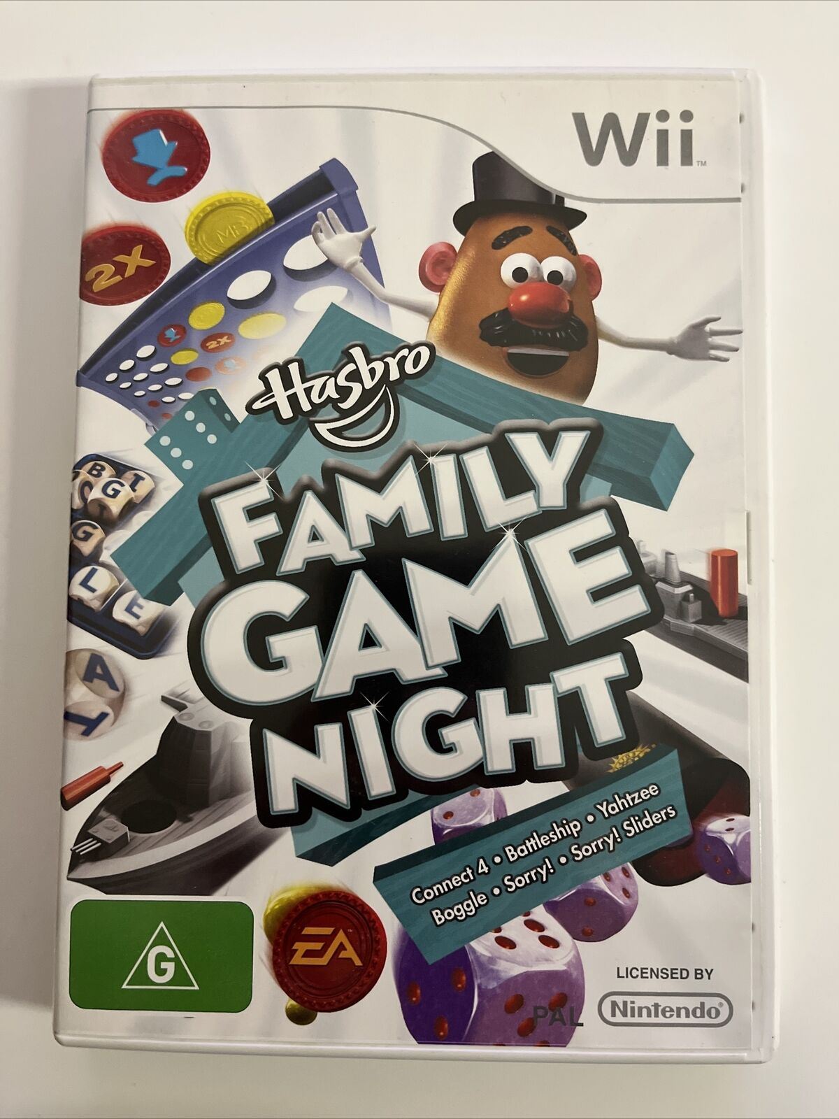 Hasbro Family Game Night - Nintendo Wii PAL Game