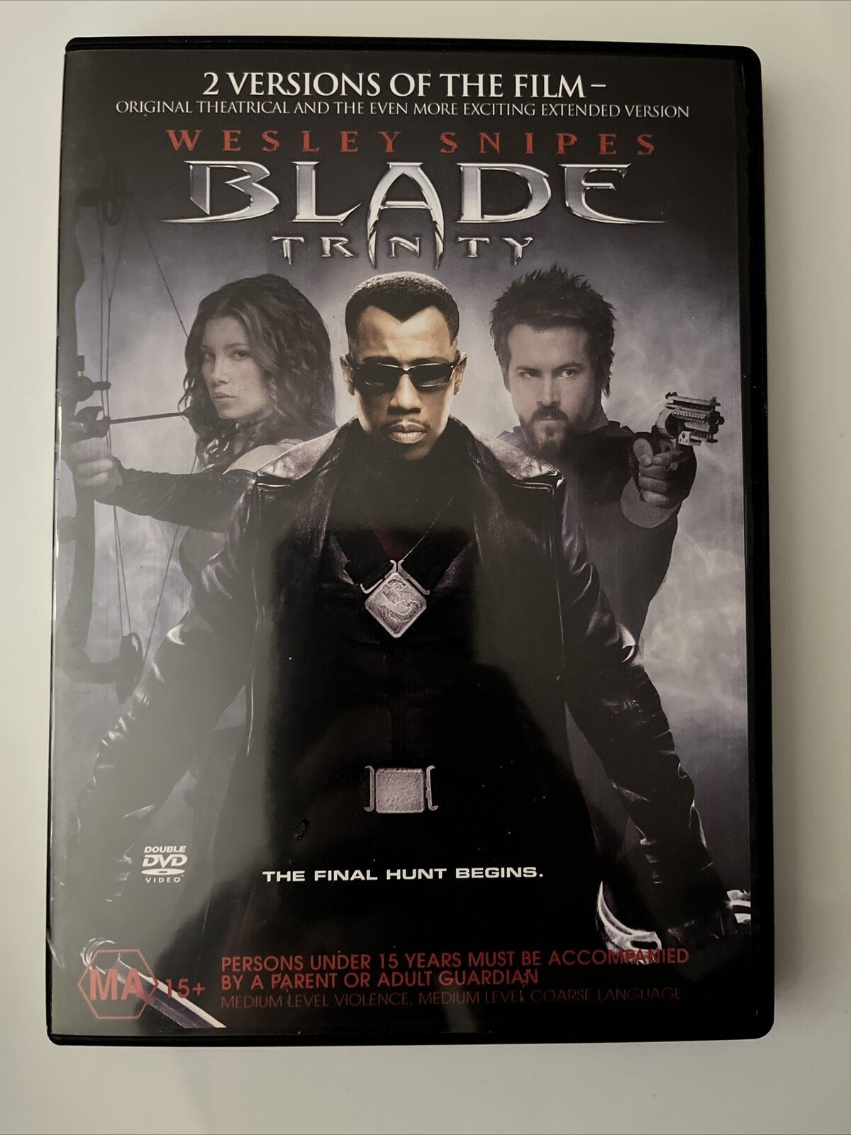 Blade Trilogy 1,2,3 - Steel Case Box Set Limited Edition (DVD, 4-Disc) Region 4