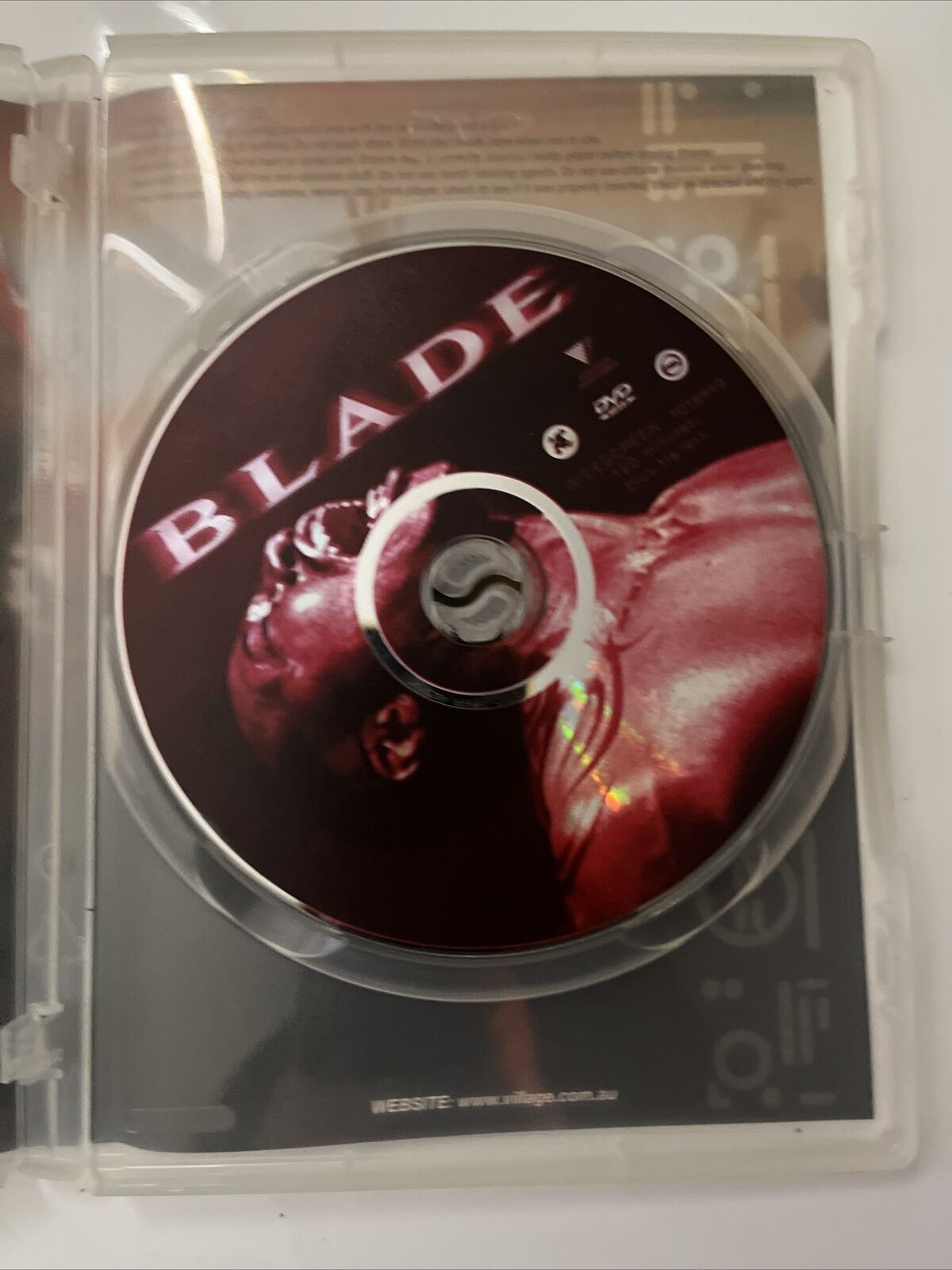 Blade Trilogy 1,2,3 - Steel Case Box Set Limited Edition (DVD, 4-Disc) Region 4