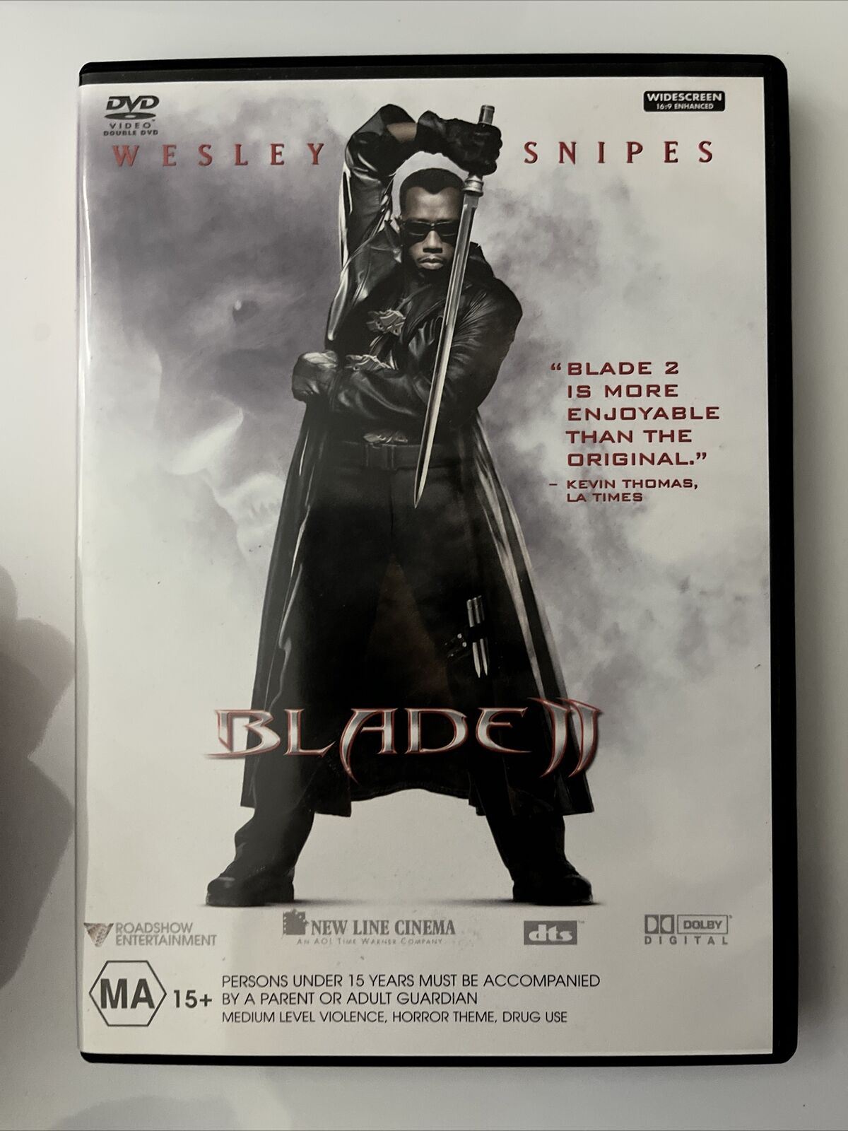 Blade Trilogy 1,2,3 - Steel Case Box Set Limited Edition (DVD, 4-Disc) Region 4