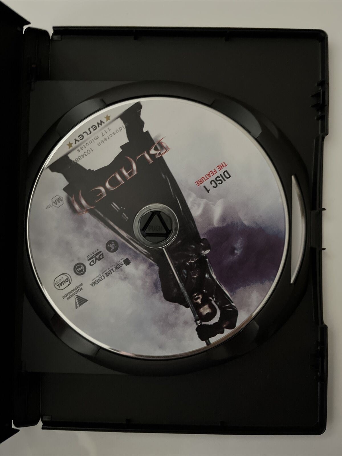 Blade Trilogy 1,2,3 - Steel Case Box Set Limited Edition (DVD, 4-Disc) Region 4