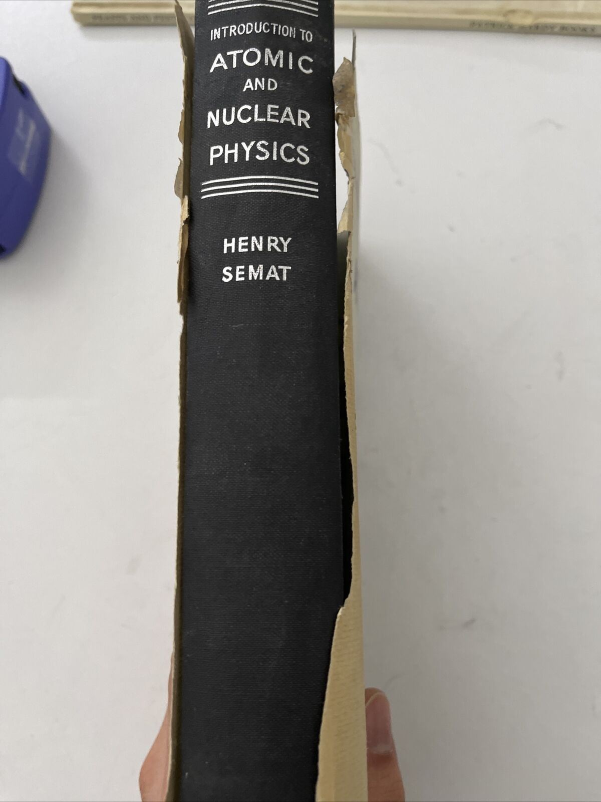 Introduction to Atomic and Nuclear Physics by Henry Semat 4th edition 1963 HC
