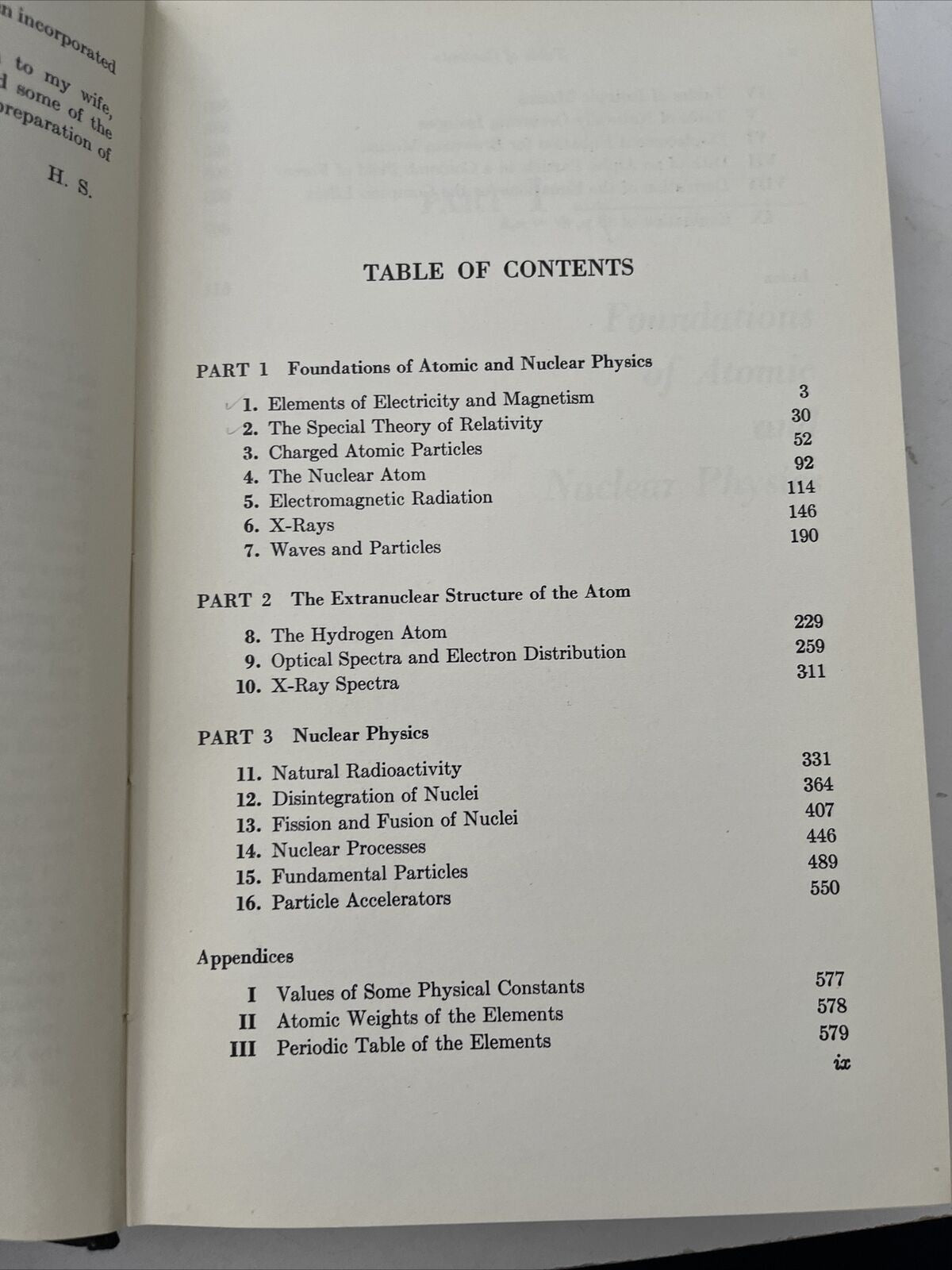 Introduction to Atomic and Nuclear Physics by Henry Semat 4th edition 1963 HC