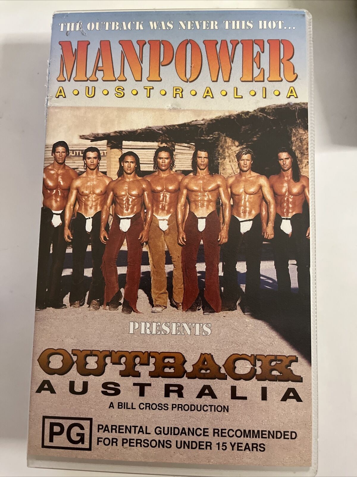 Manpower Australia VHS 1997 PAL Retro Unit