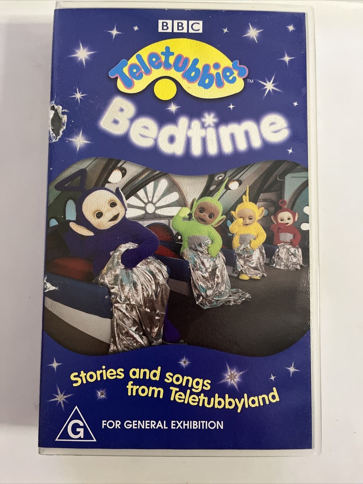 Teletubbies Bedtime VHS 2001 PAL BBC Retro Unit teletubbies-bedtime-vhs-2001-pal-bbc-retro-unit