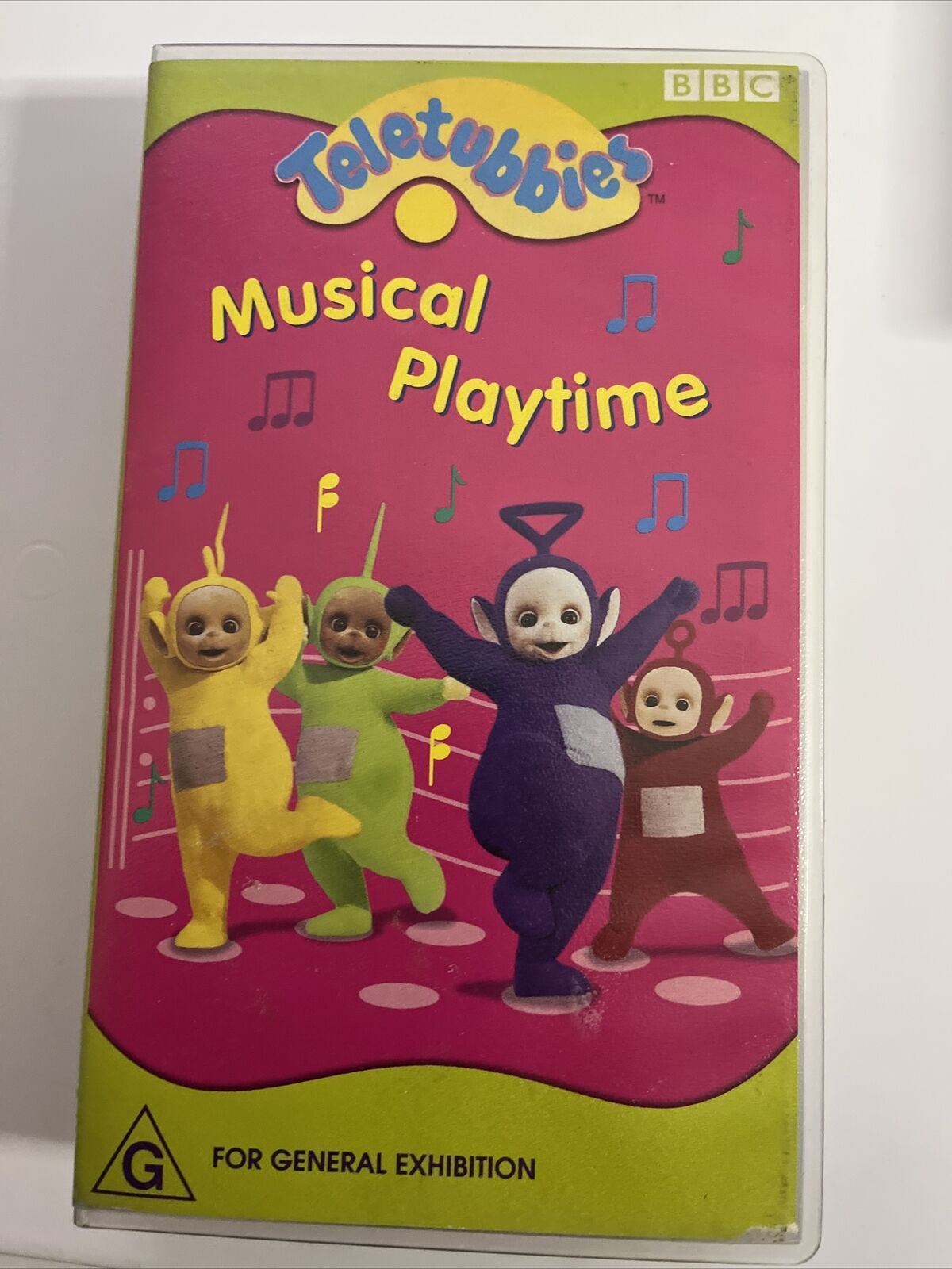 Teletubbies Here Comes The Teletubbies Musical Playtime VHS PAL Teletubbies Here Comes The Teletubbies Musical Playtime VHS PAL
