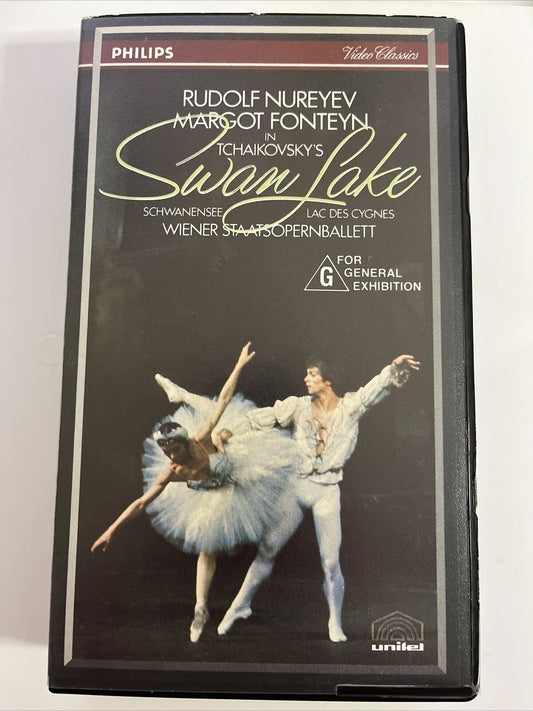 Tchaikovsky's Swan Lake : Rudolf Nureyev, Margot Fonteyn VHS 1966 PAL