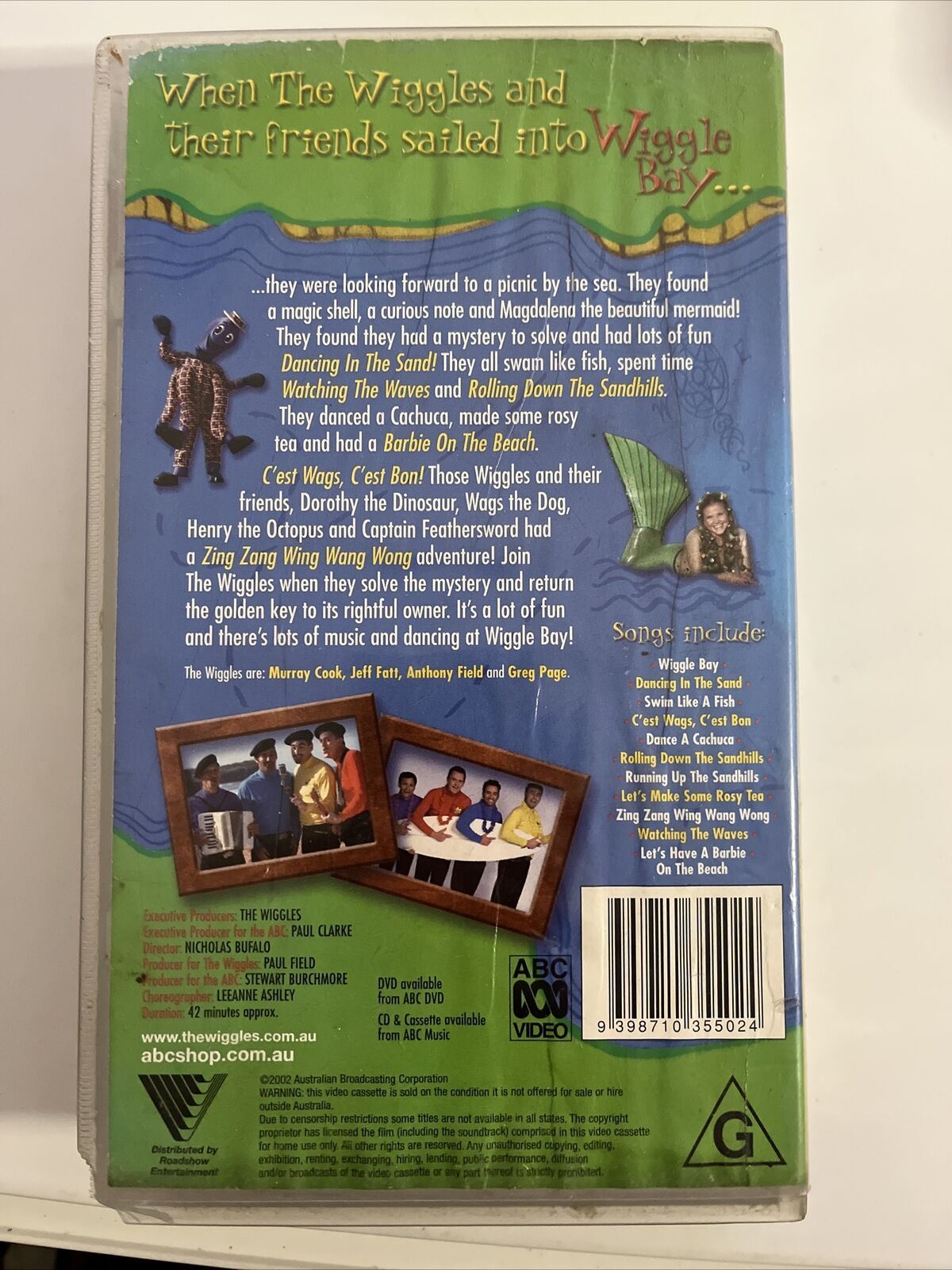 The Wiggles - Wiggly Bay VHS PAL 2002