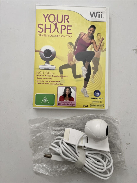 Your Shape Fitness with USB Camera Bundle - Nintendo Wii PAL Lose Weight Game