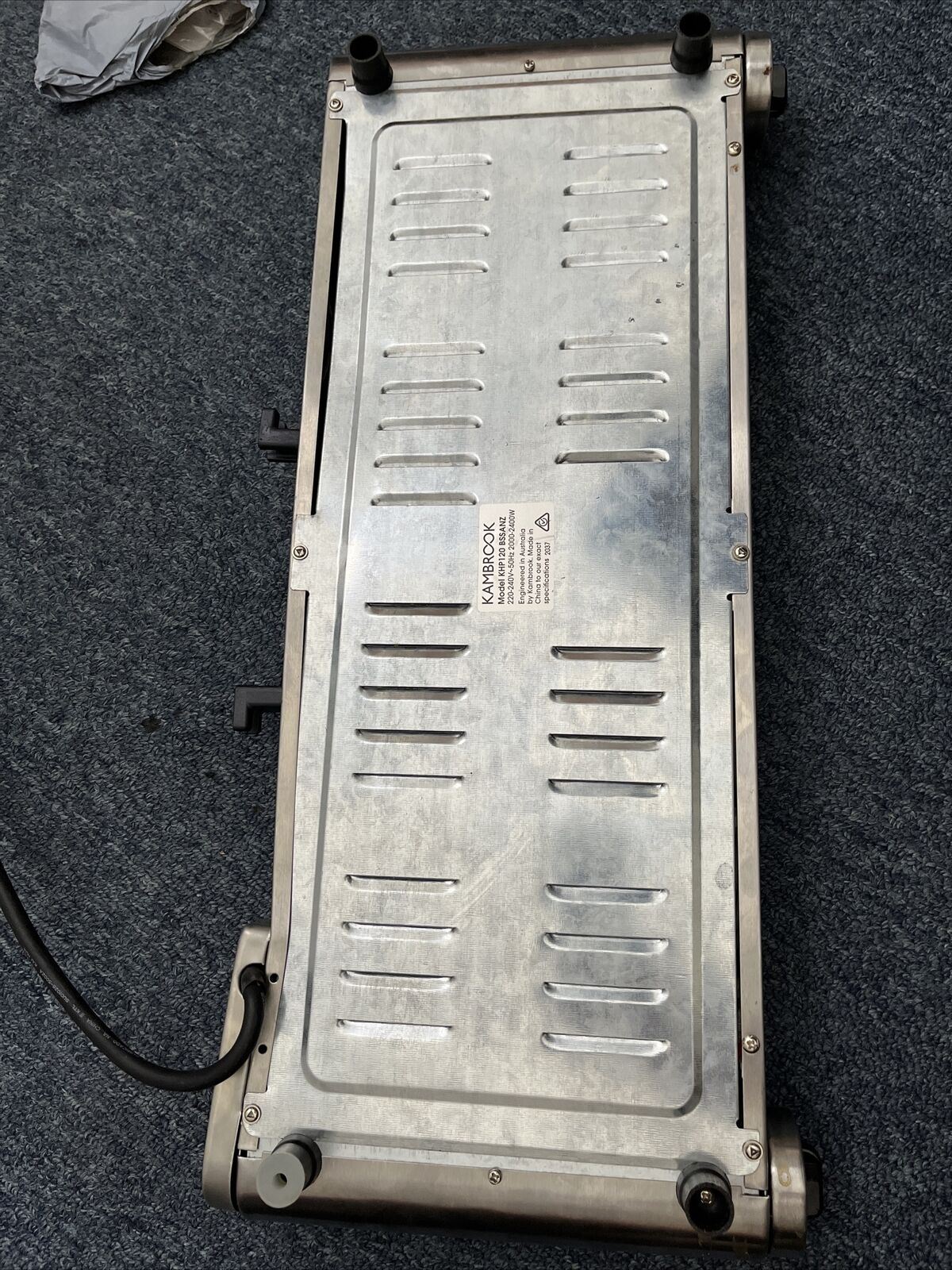 Kambrook Double Hot Plate Ceramic KHP120 BSSANZ Retro Unit