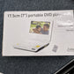 Base 17.5cm 7" Portable DVD Player with Car Charger & AC Adapter