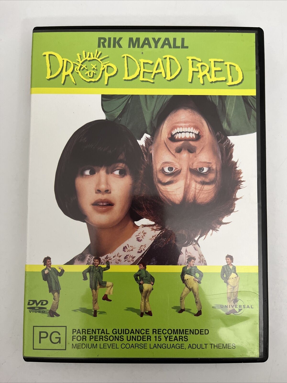 Drop Dead Fred (DVD, 1991) Rik Mayall, Phoebe Cates, Carrie Fisher. Region 4