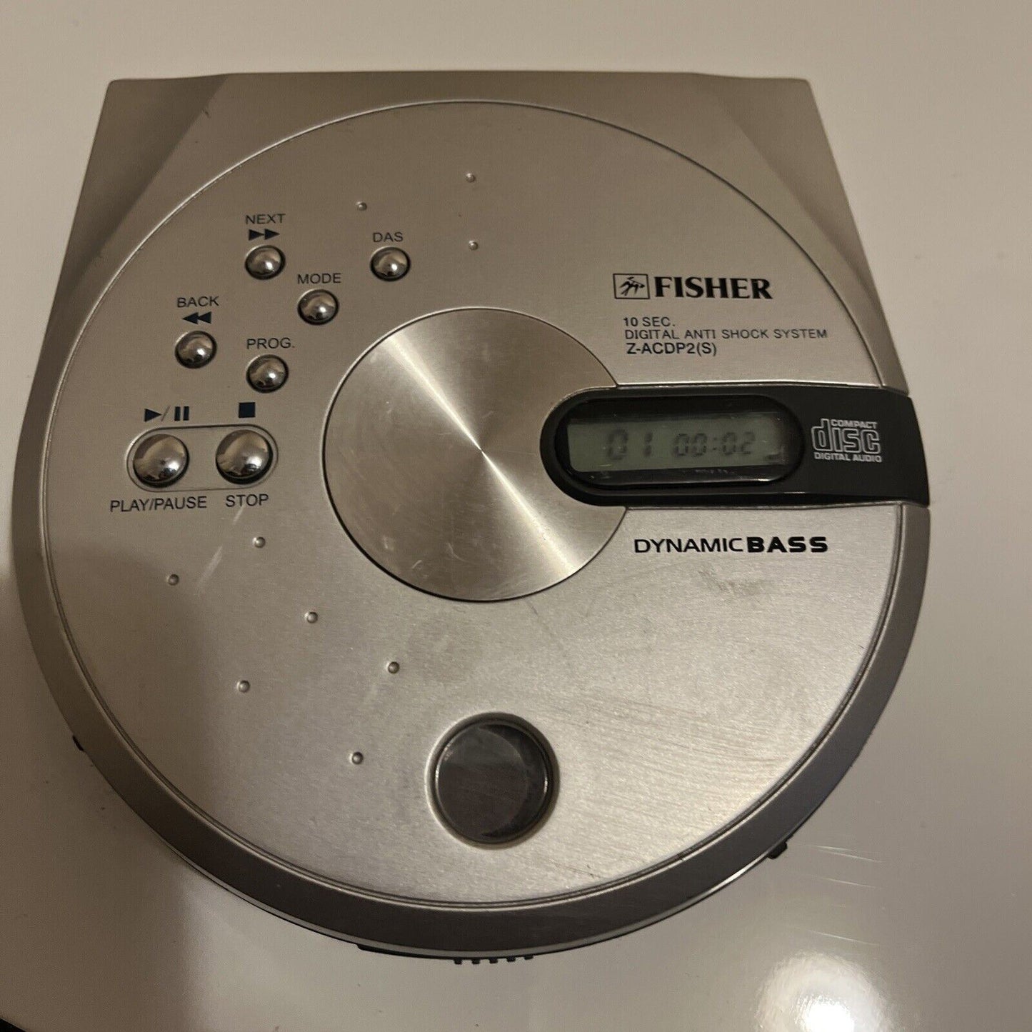 Fisher Portable CD Player Z-ACDP2(S)