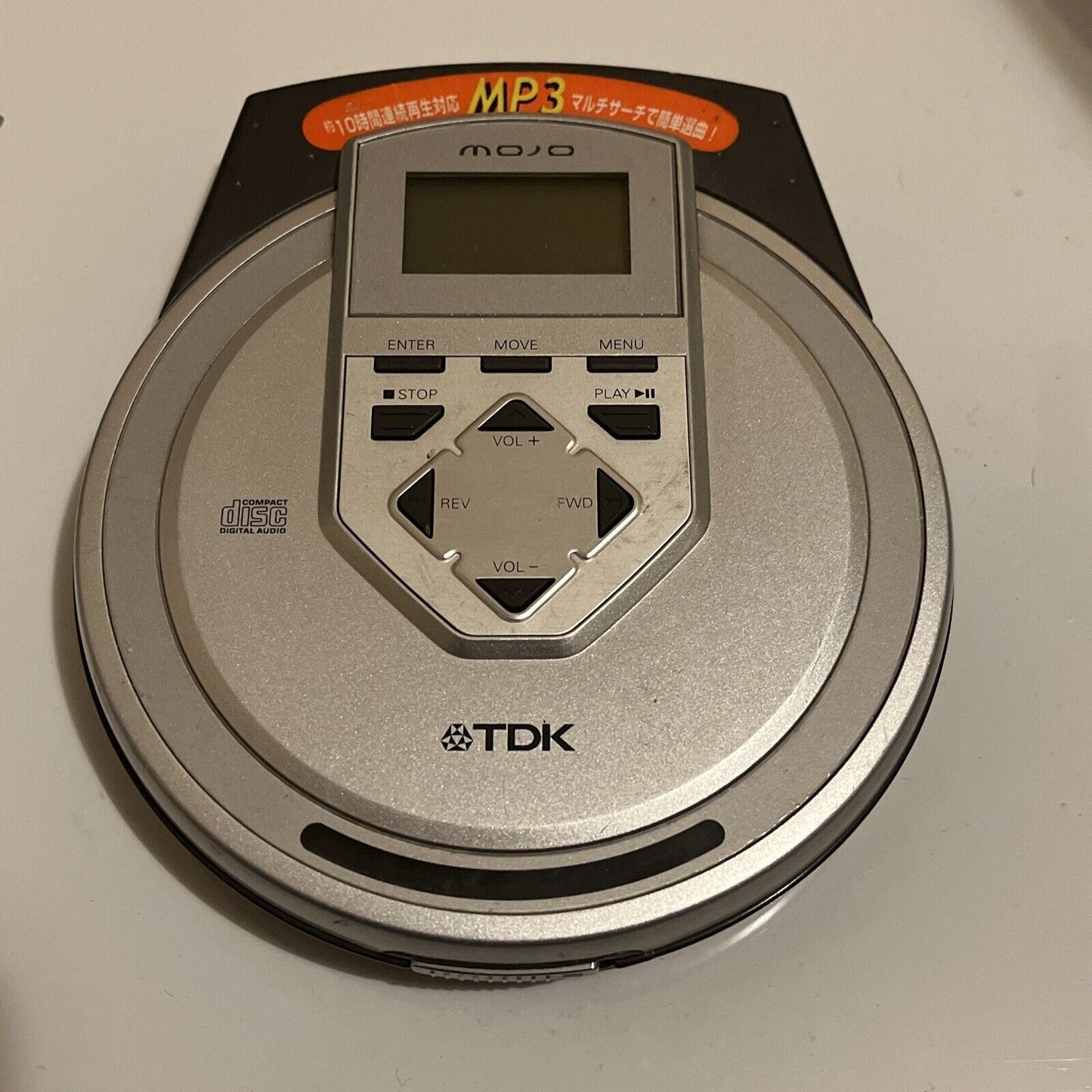 TDK Mojo Portable CD Player *For parts or repair