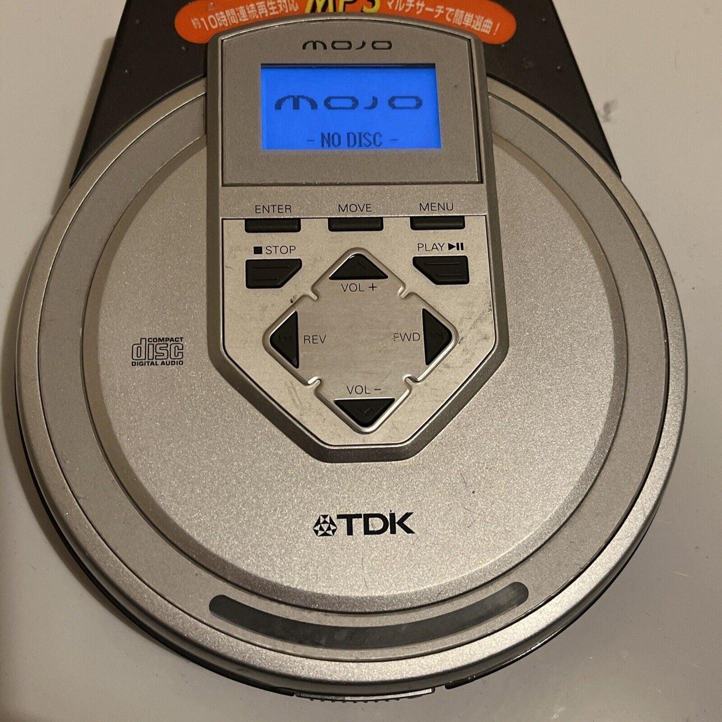 TDK Mojo Portable CD Player *For parts or repair