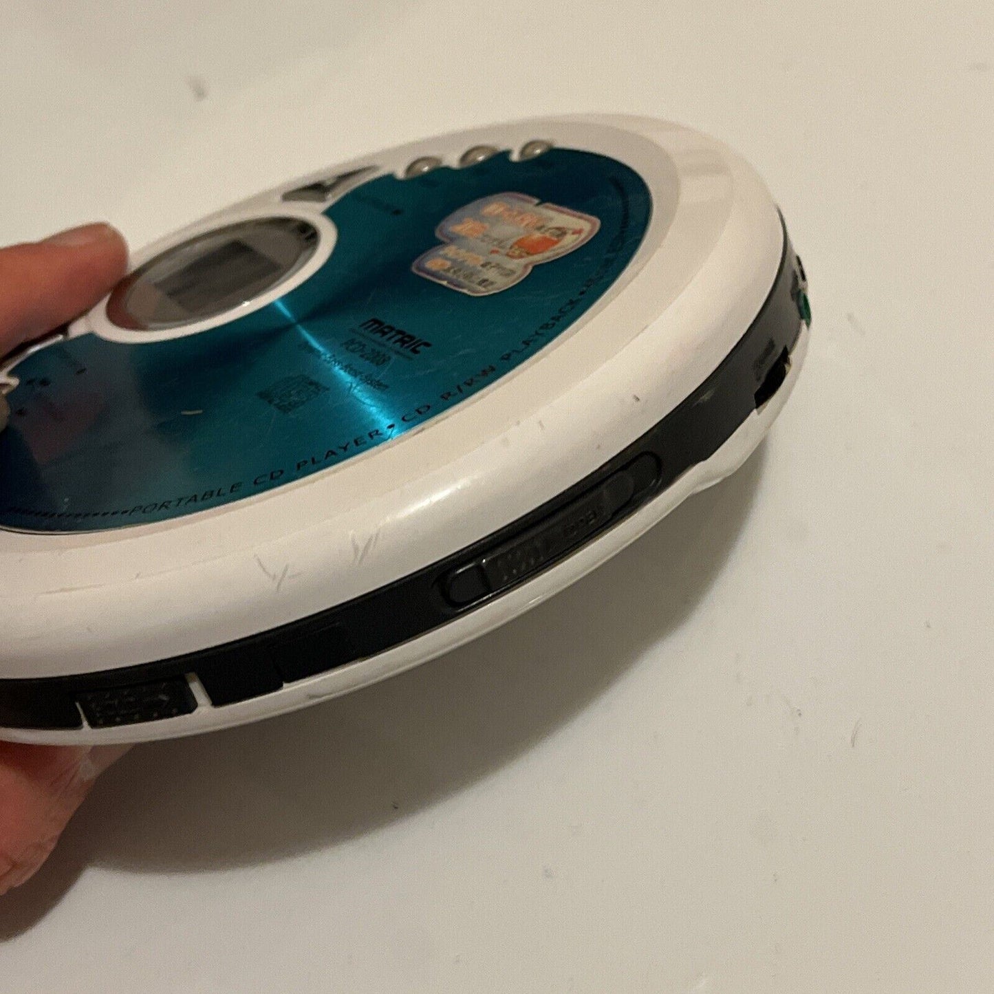 Matric PCD-2008 Portable CD Player *For Parts Or Repair