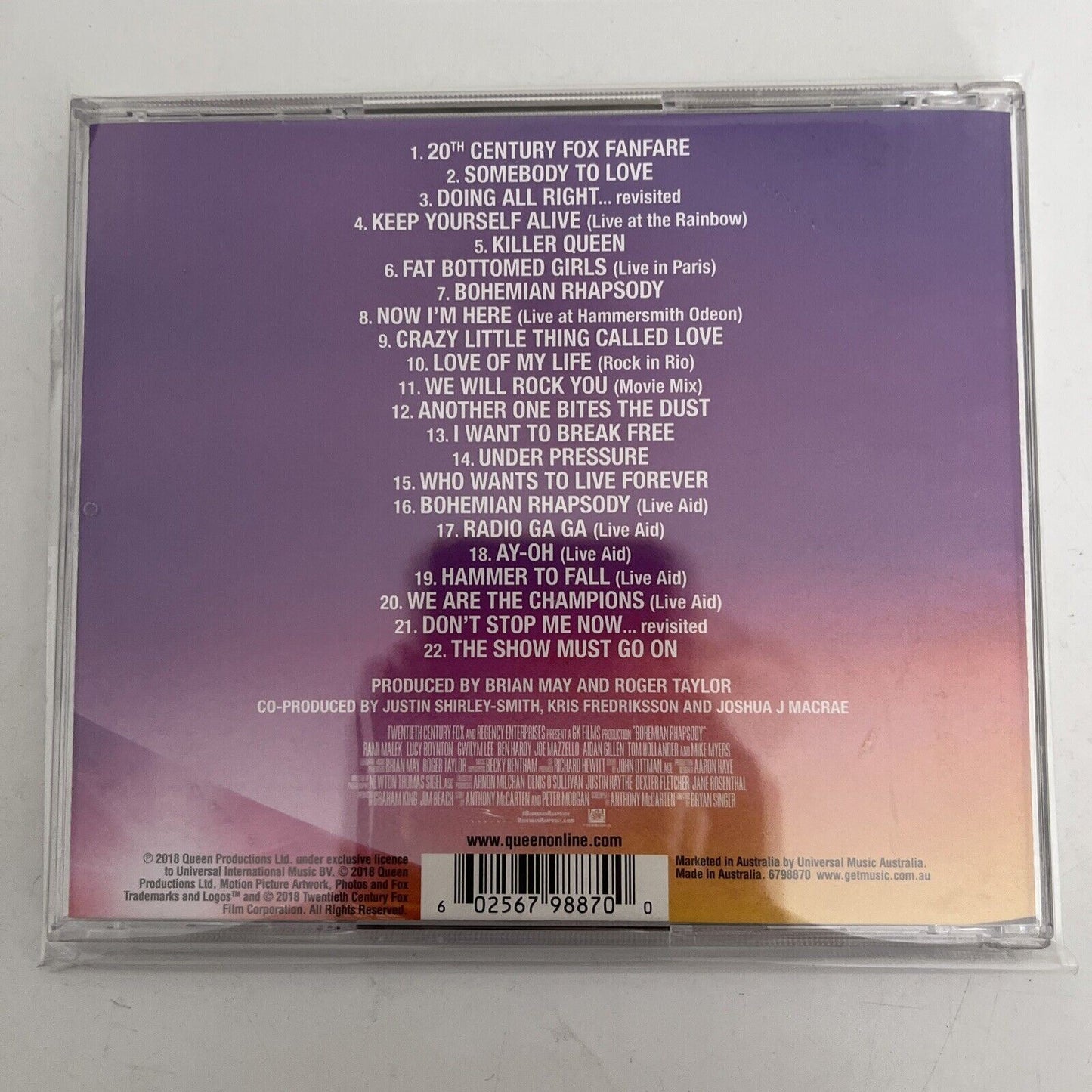 Queen – Bohemian Rhapsody (The Original Soundtrack) CD 2018 Album NEW