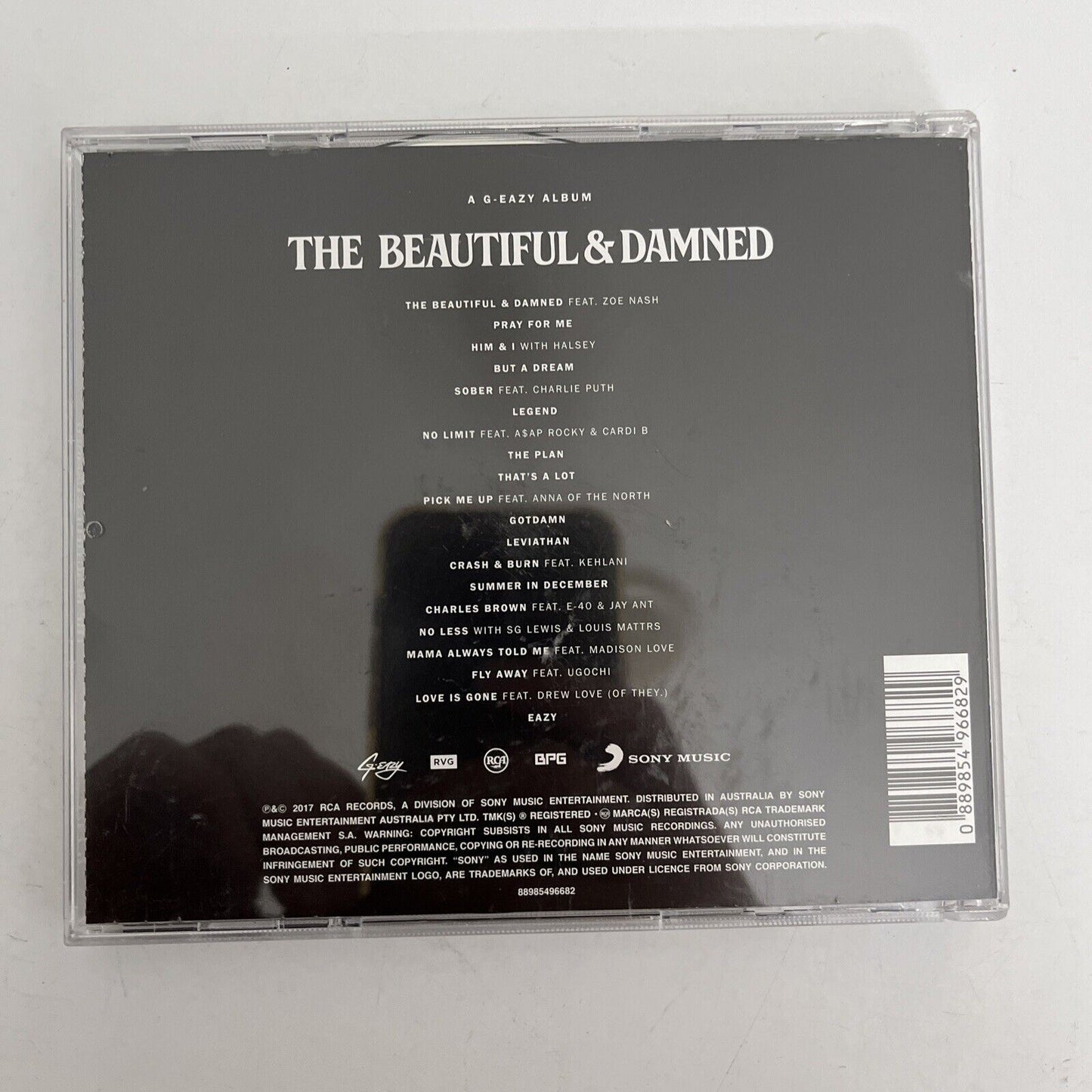 G-Eazy – The Beautiful & Damned (CD, 2-Disc, 2017) Album