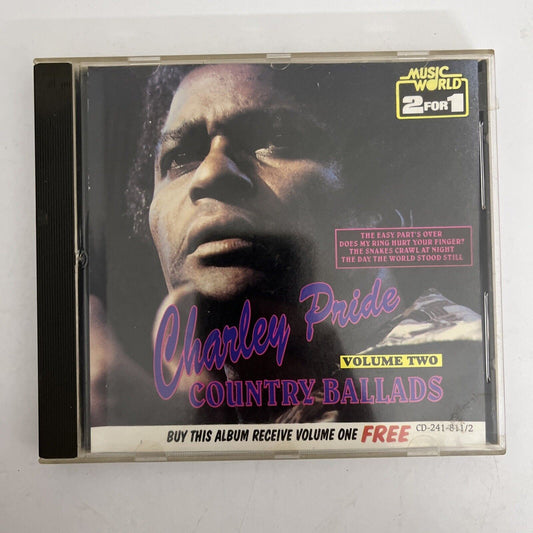 Charlie Pride - Country Ballads Volume 2 (CD, Album)