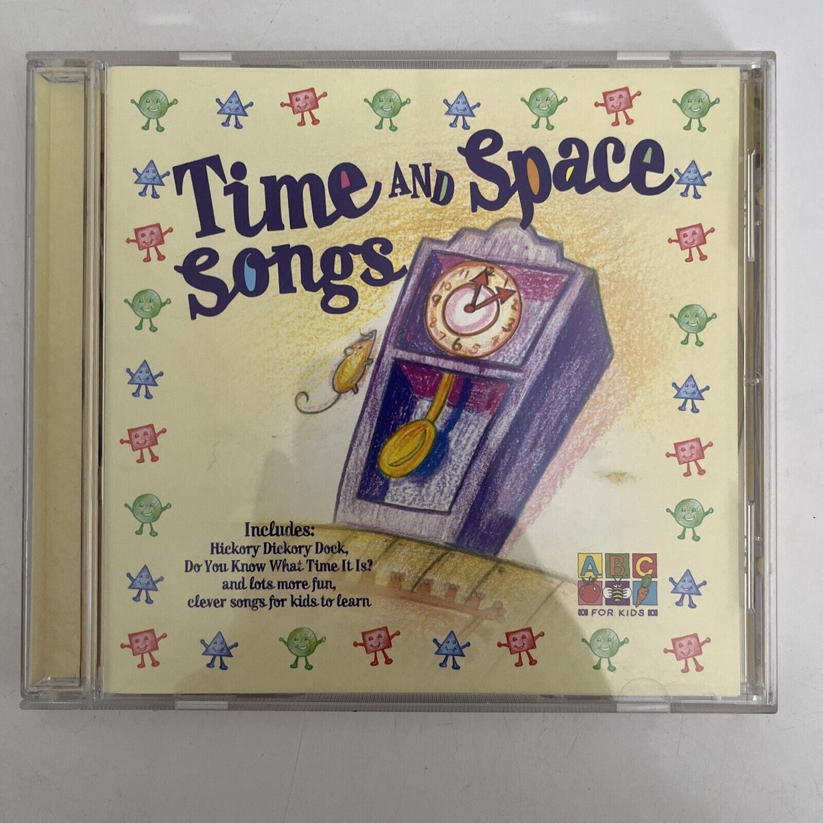 Abc Song Time Time And Space Songs - ABC For Kids (CD, 2004) Nursery Rhyme Songs Alb ...