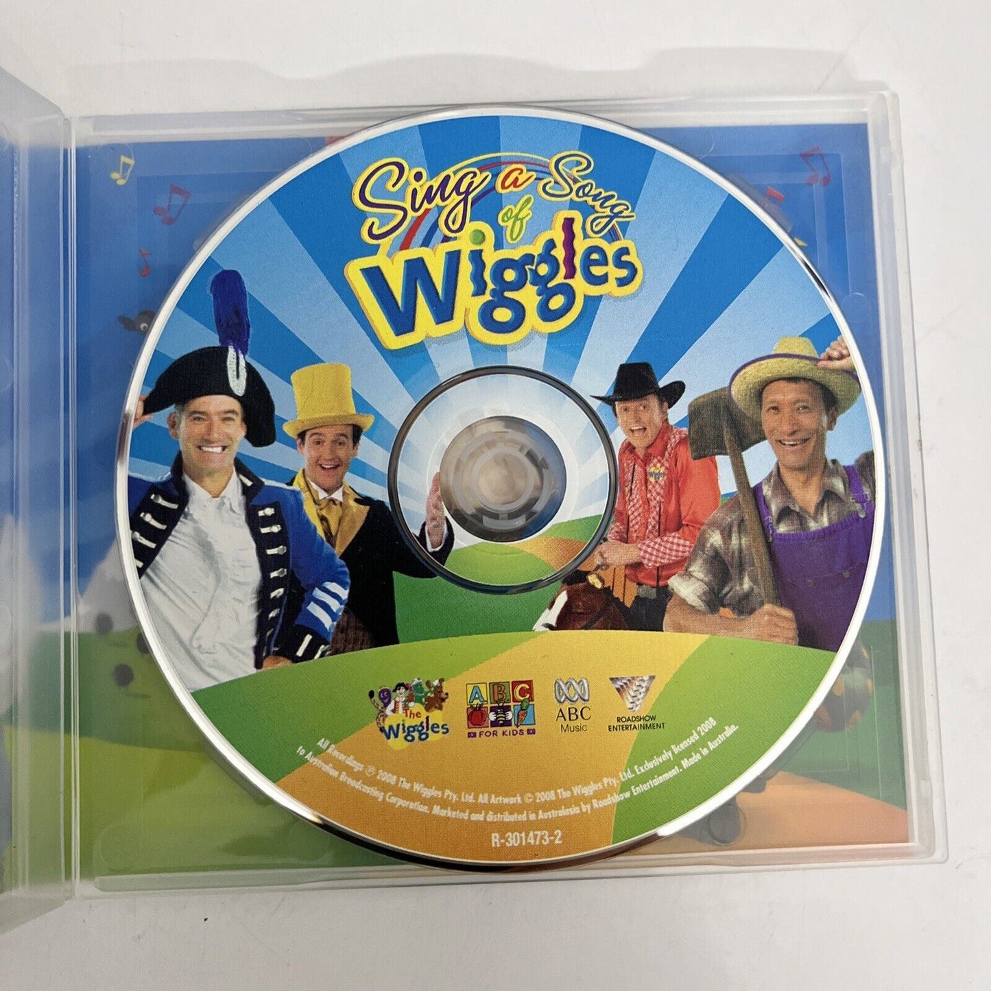 The Wiggles – Sing A Song Of Wiggles (CD, 2008) Album ABC for Kids