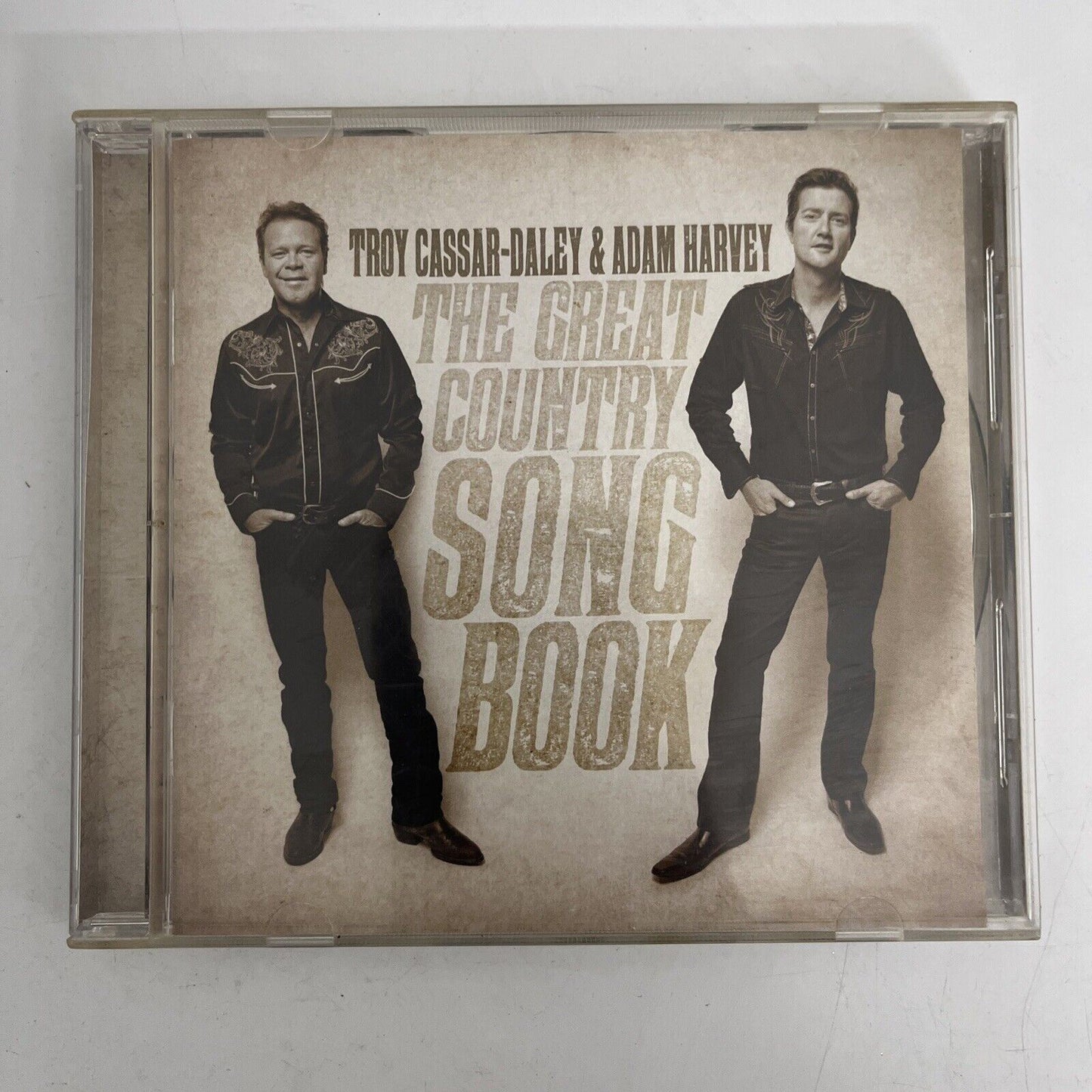 Troy Cassar-Daley & Adam Harvey – The Great Country Song Book (CD, 2013)