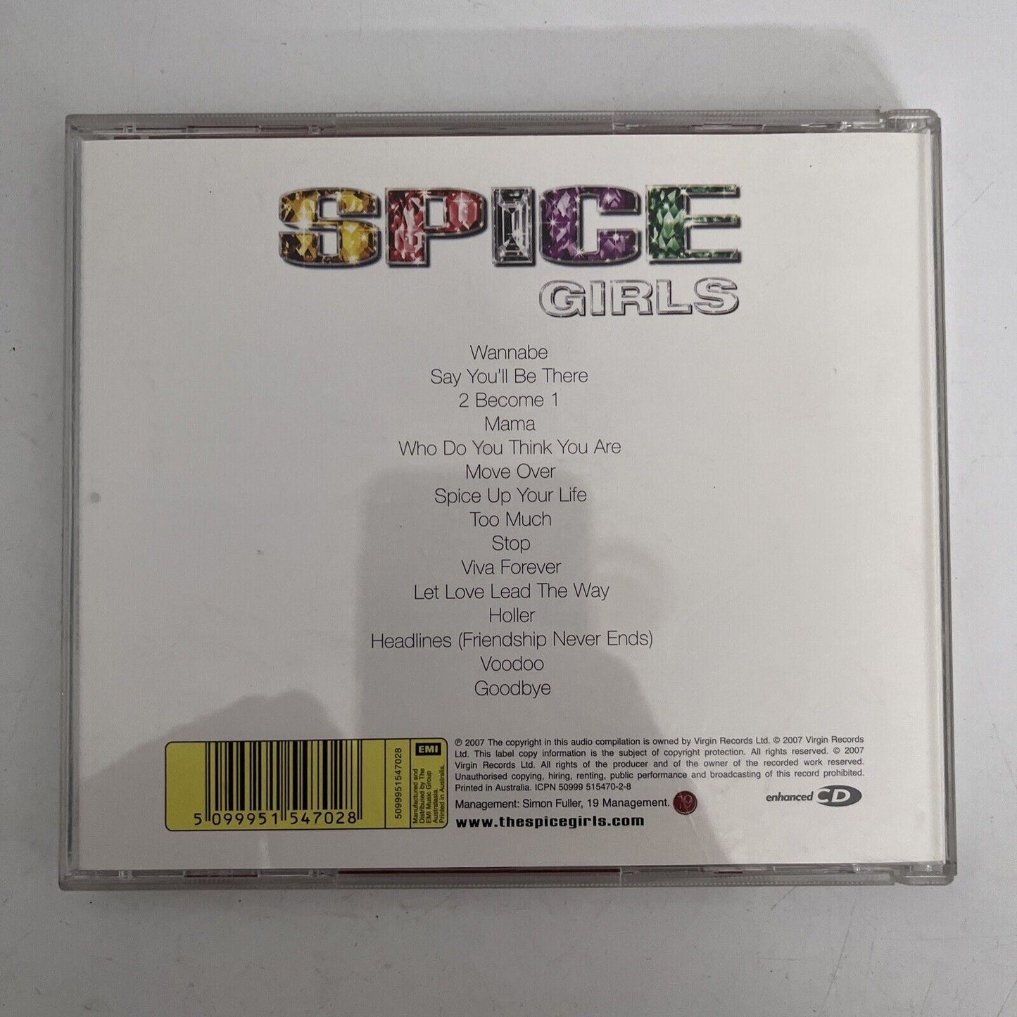 Spice Girls – Greatest Hits (CD Enhanced, 2007) Album