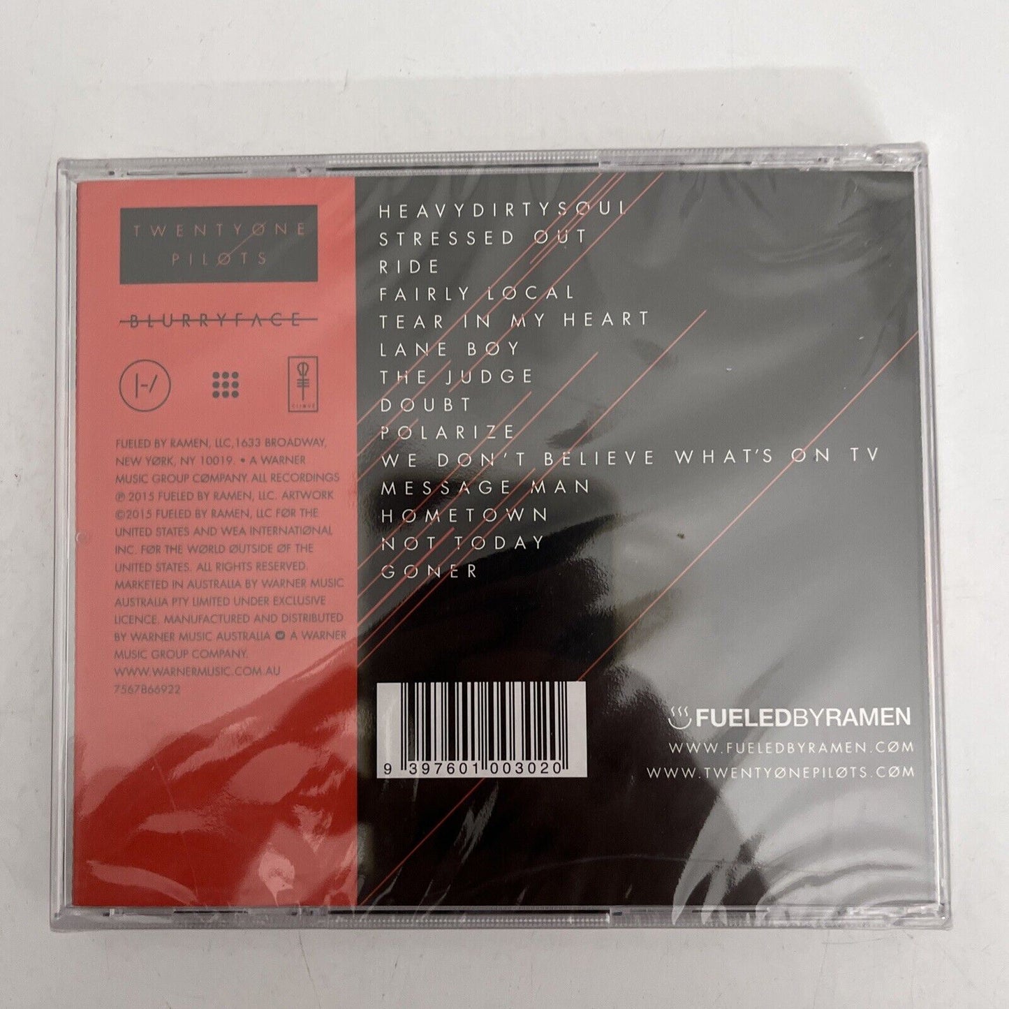 Twenty One Pilots – Blurryface (CD, 2015) Album NEW