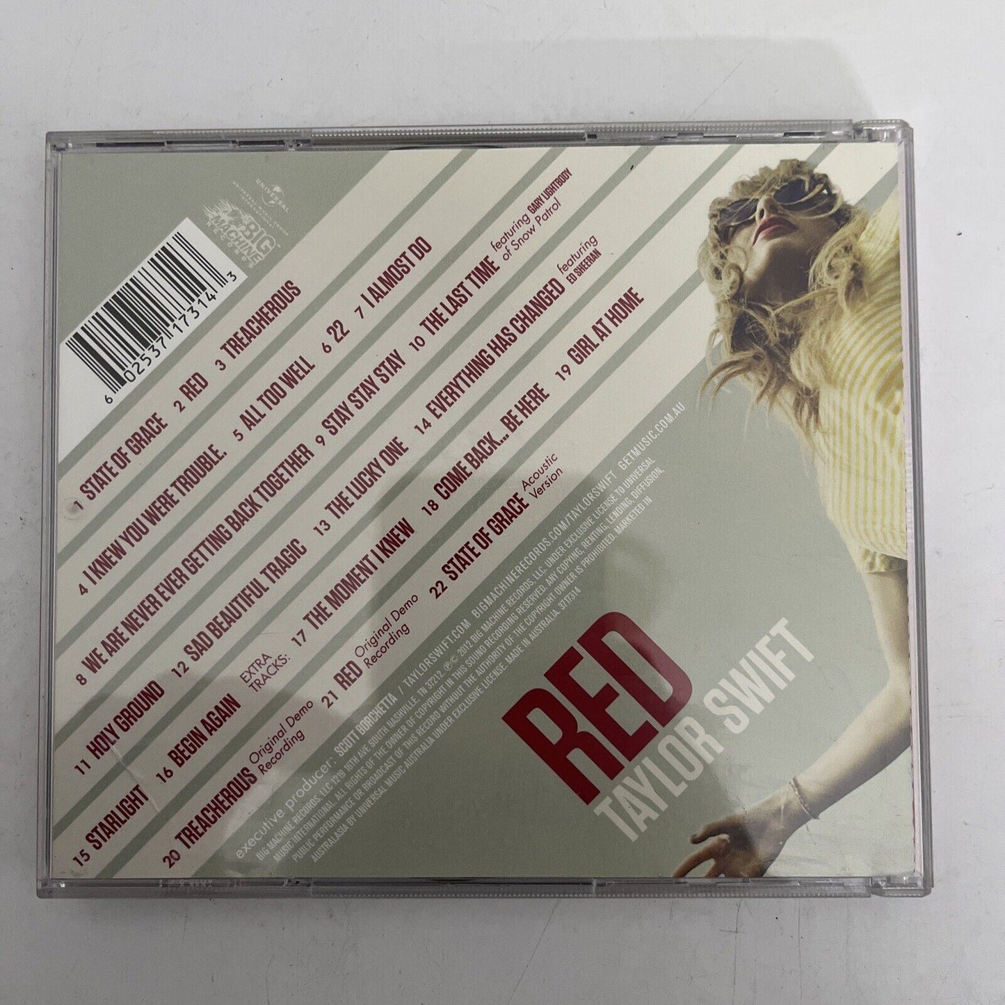 Red [Deluxe Edition] by Taylor Swift (CD, 2-Disc, 2012) Album