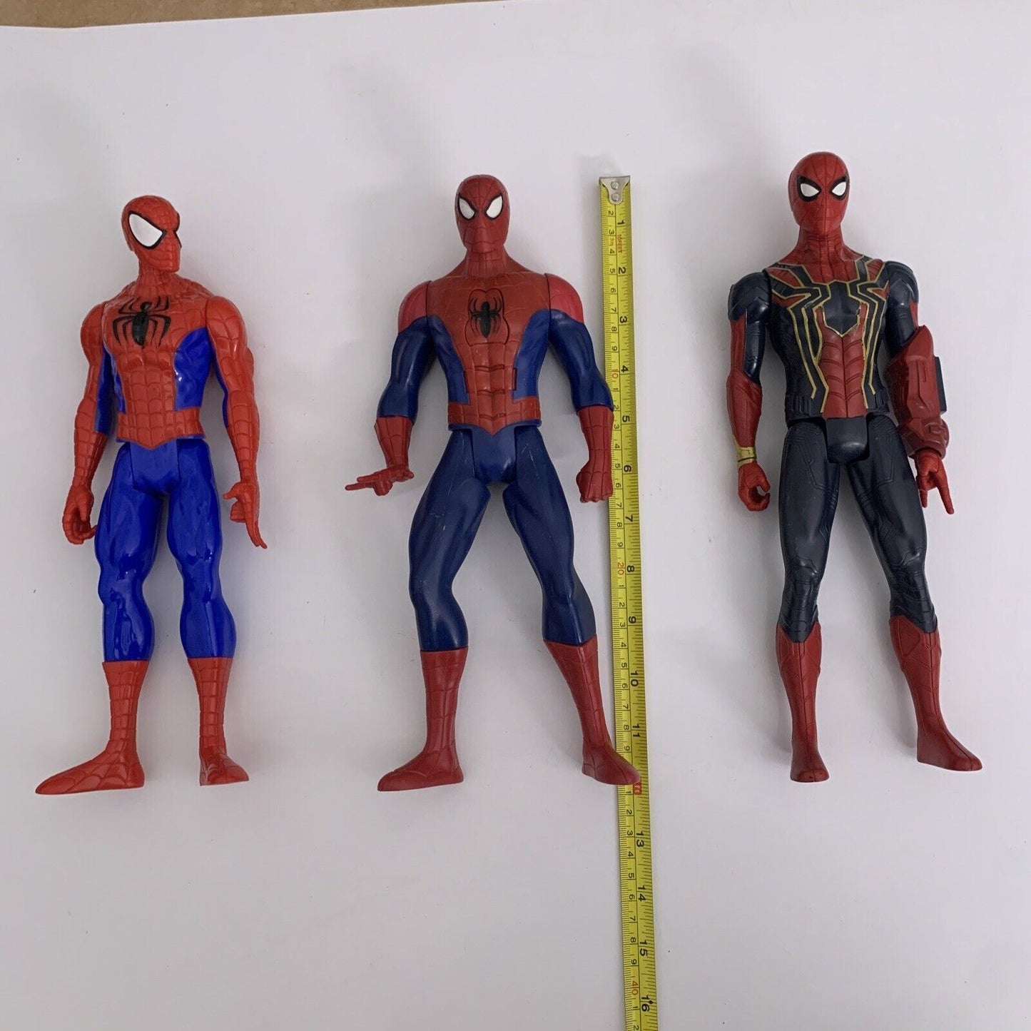 3x Marvel Spider-Man Action Figure 12inch 10cm